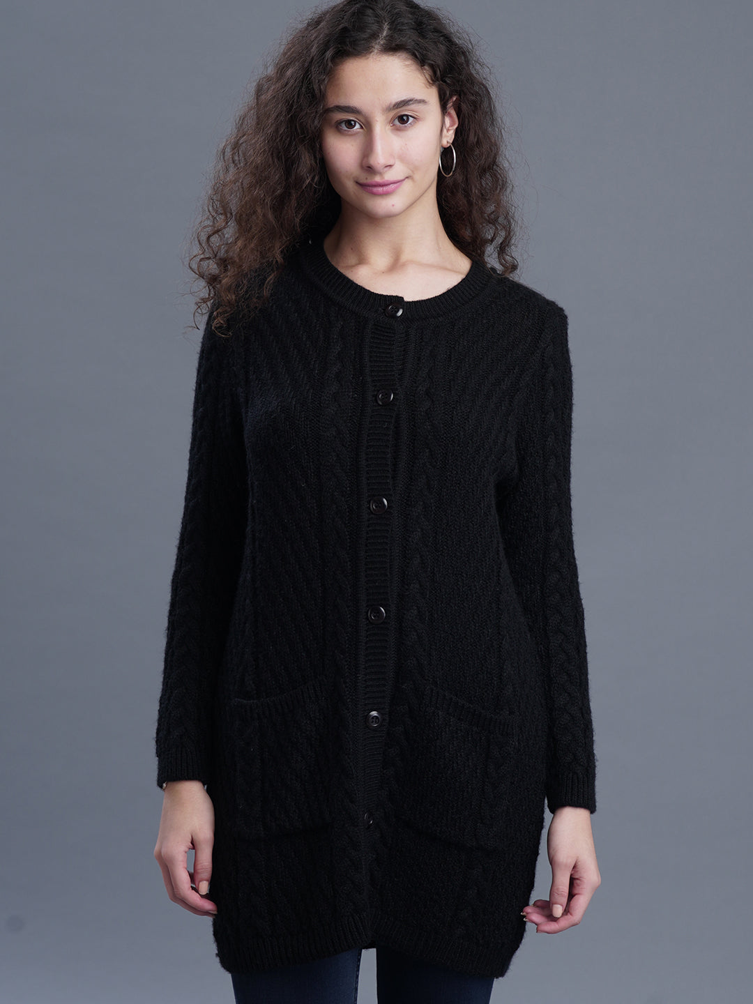 Noor Fawn Knit Long Cardigan