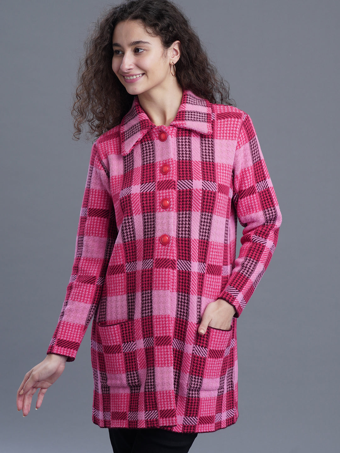 Myra Winter Jacquard Cardigan