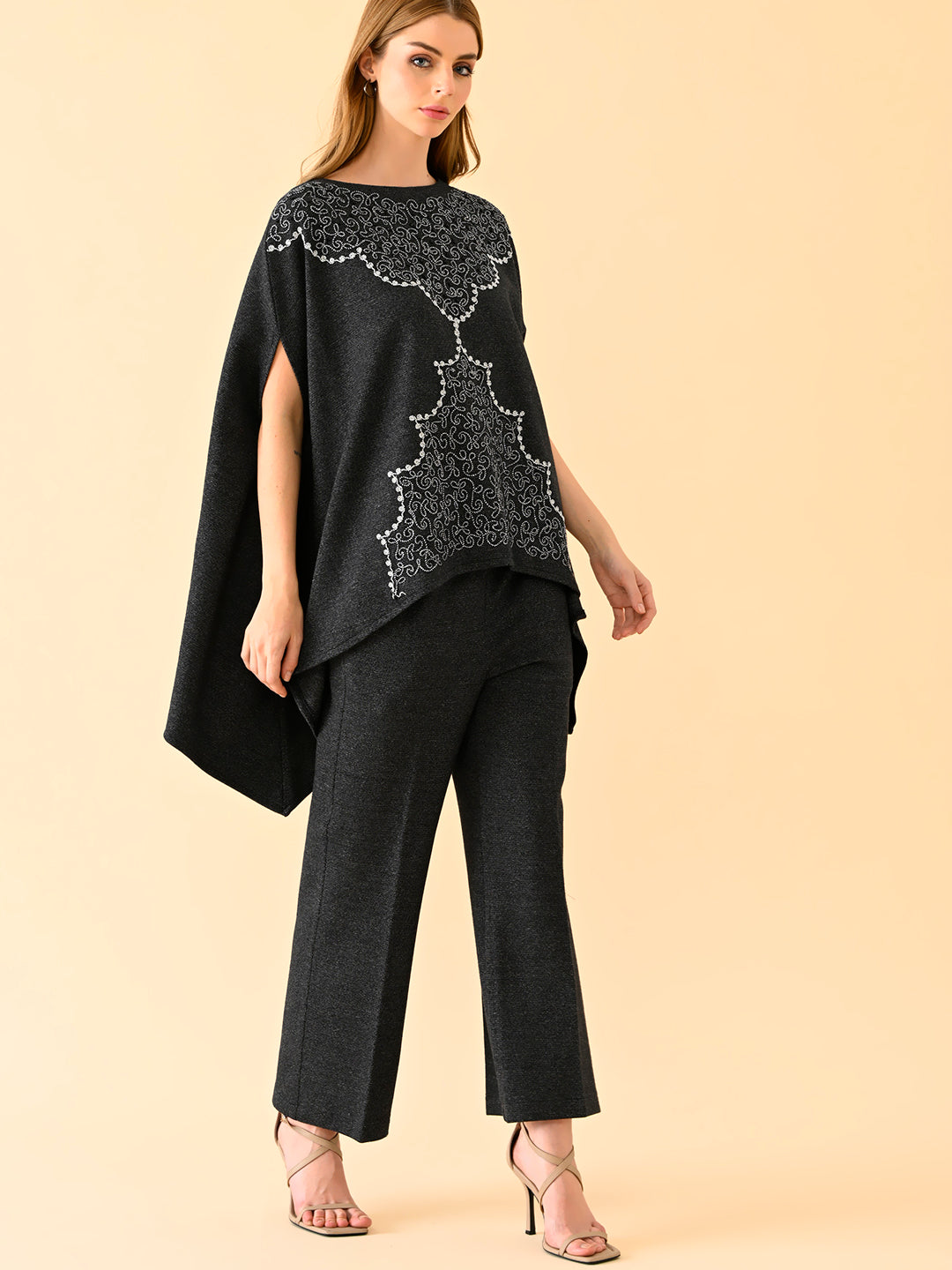 Midnight Luxe Jacquard Co-Ord