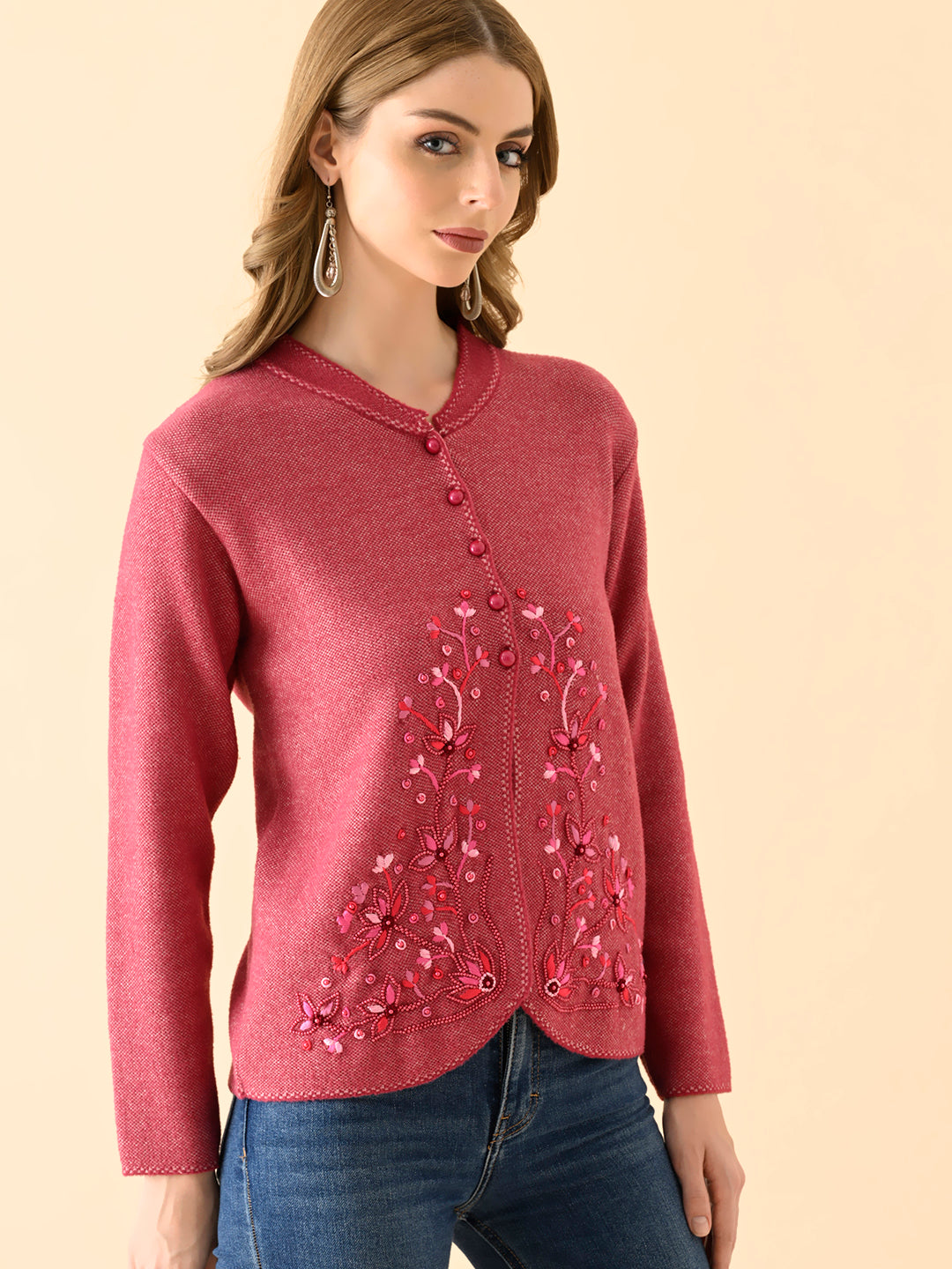Pearl Mist Crew-Neck Sweater
