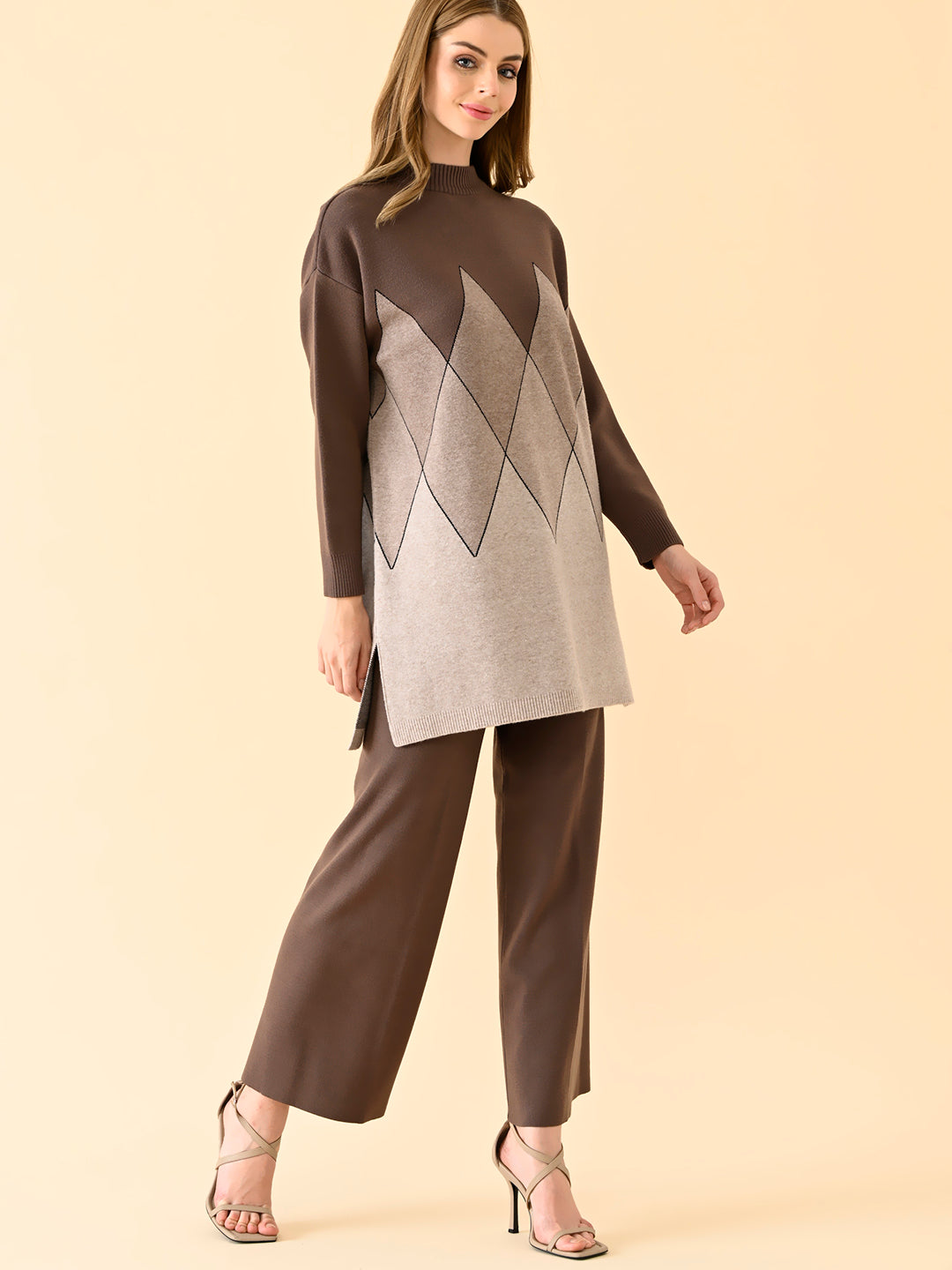 Diamond Knit Set