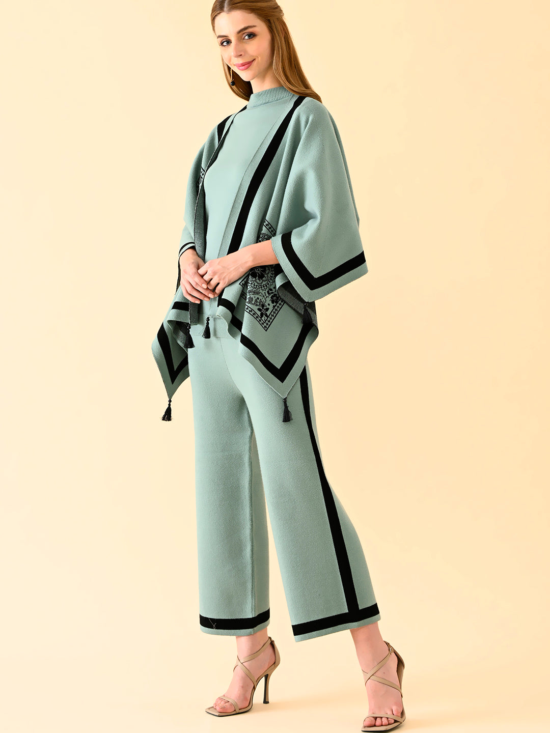 Sage Breeze Tie-Up Co-Ord