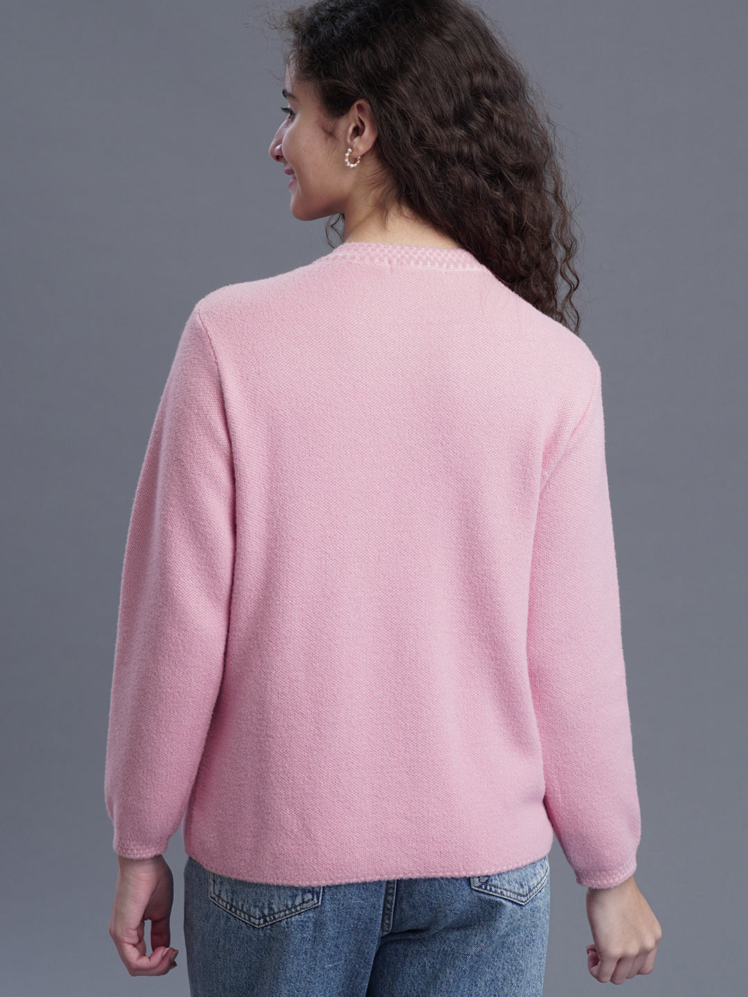 IvoryTide Jacquard Cardigan