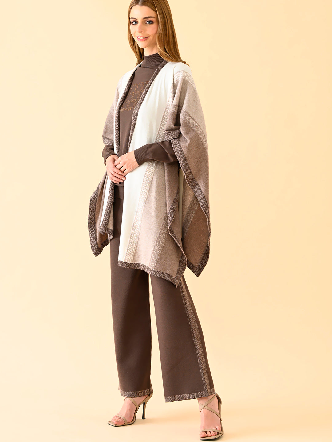 Misty Taupe Layered Co-Ord