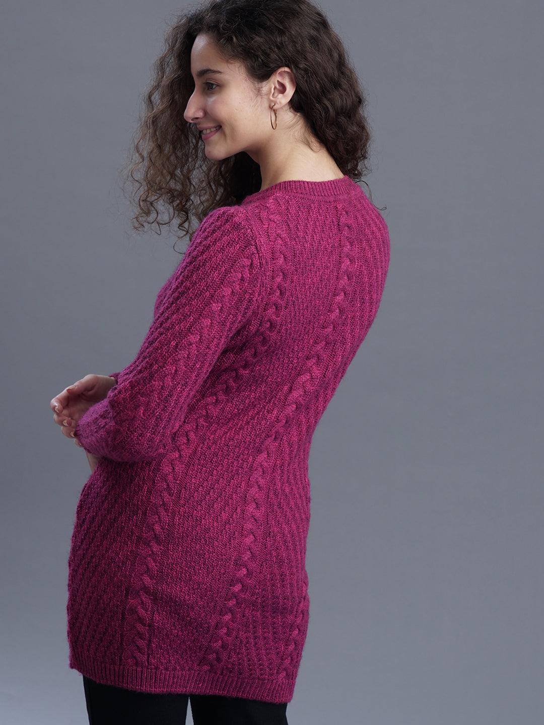 Noor Fawn Knit Long Cardigan