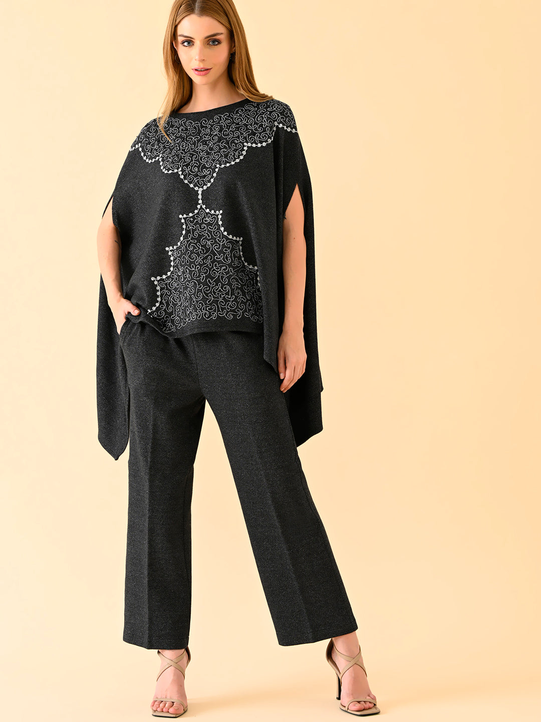 Midnight Luxe Jacquard Co-Ord