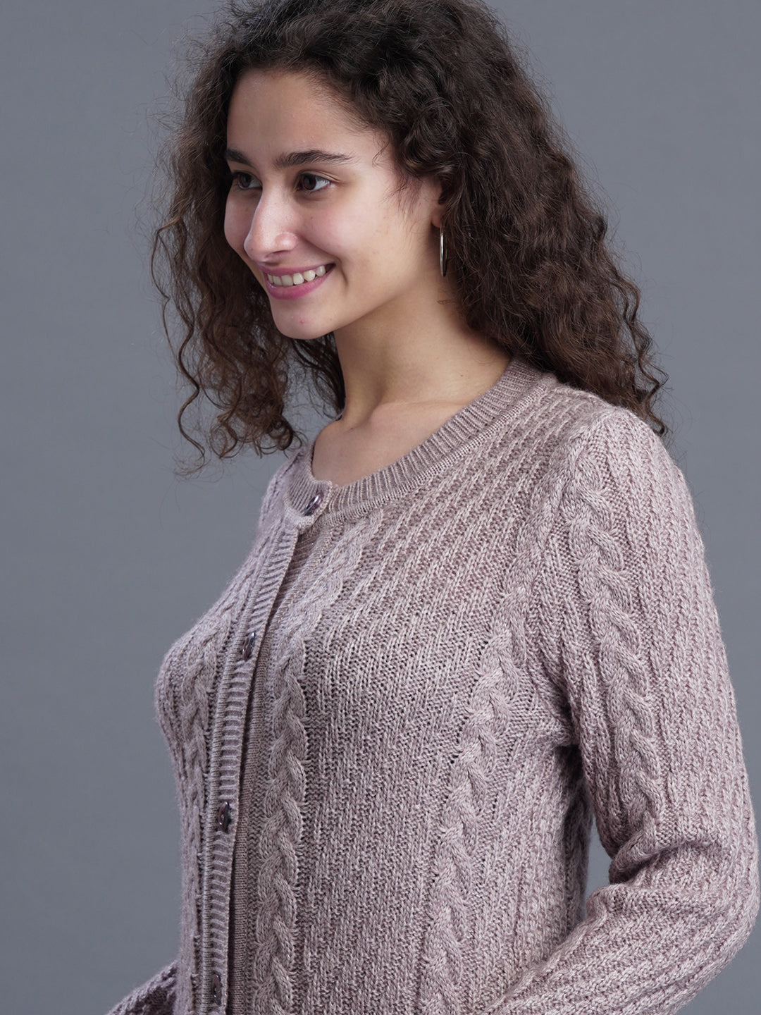 Noor Fawn Knit Long Cardigan