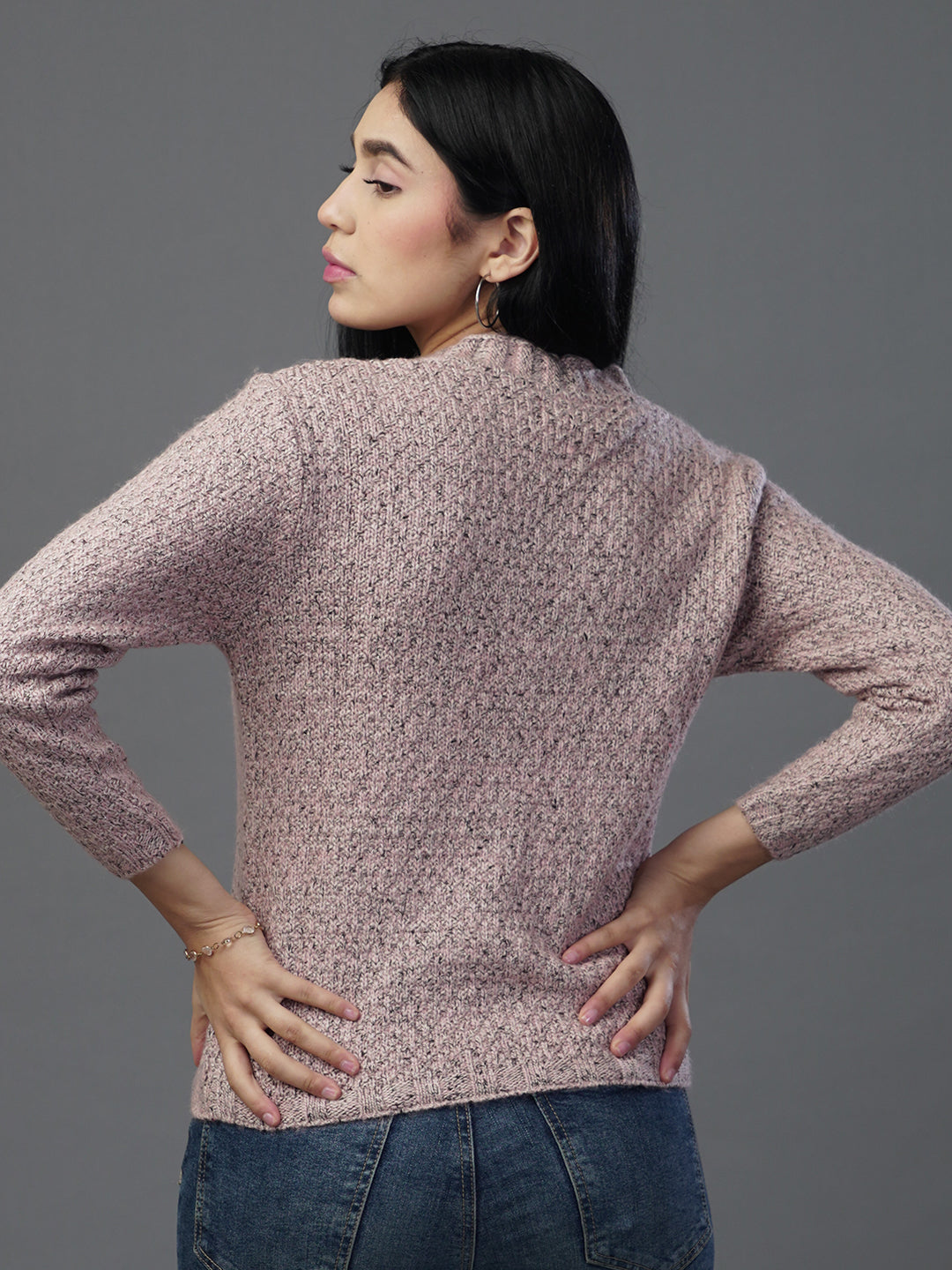 The Dusty Rose Pointelle Layer