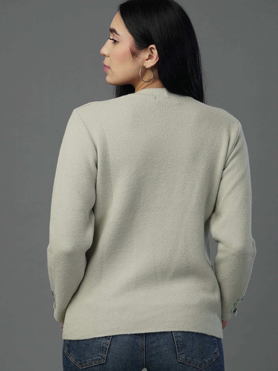 The Emerald Leaf Single-Button Layer