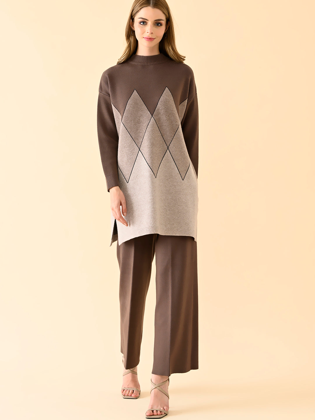 Diamond Knit Set