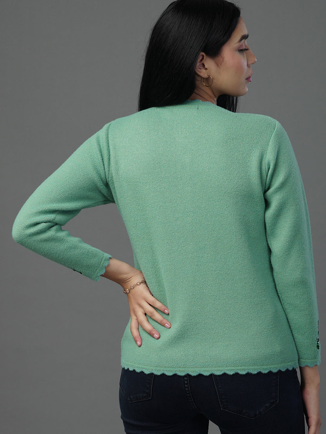 The Emerald Shadow Knit