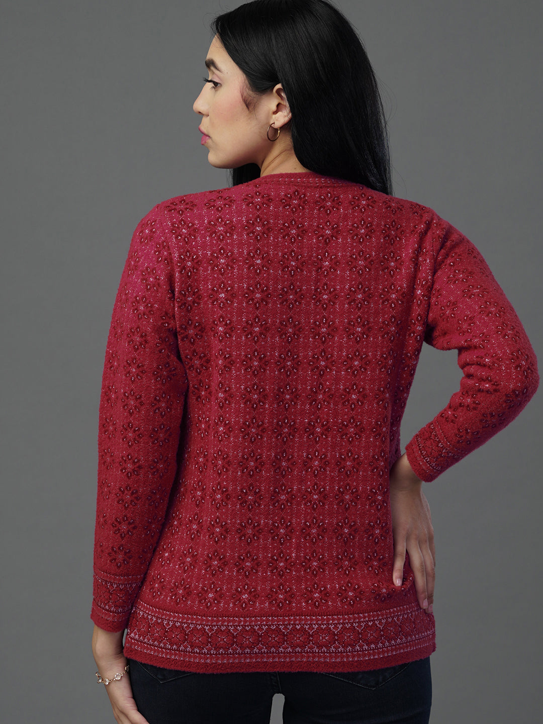 The Vintage Vine Wine Cardigan