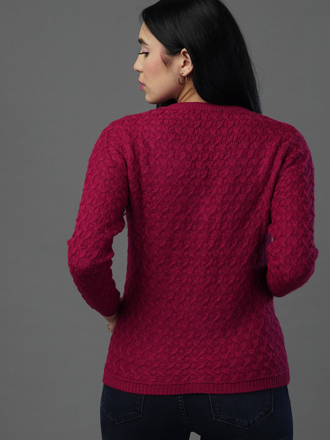 Virsa Venice Velvet Self Cardigan