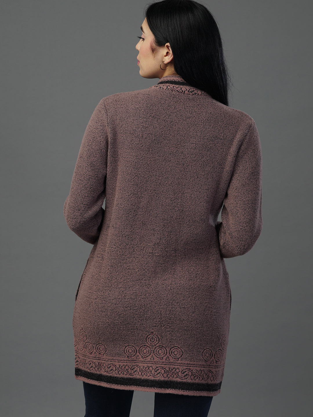 The Espresso Jacquard Layer