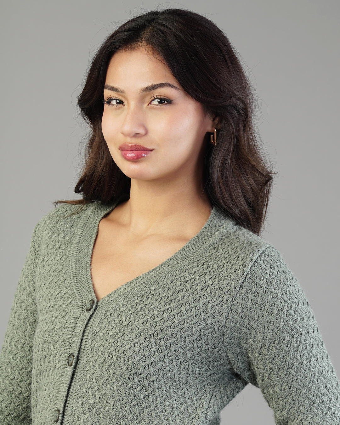 Mina V-Neck Knit Cardigan