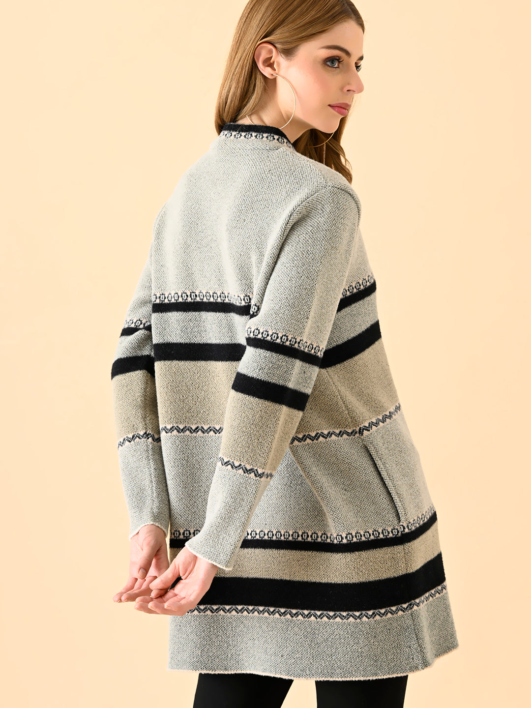 Serene Knits Mock-Neck Sweater