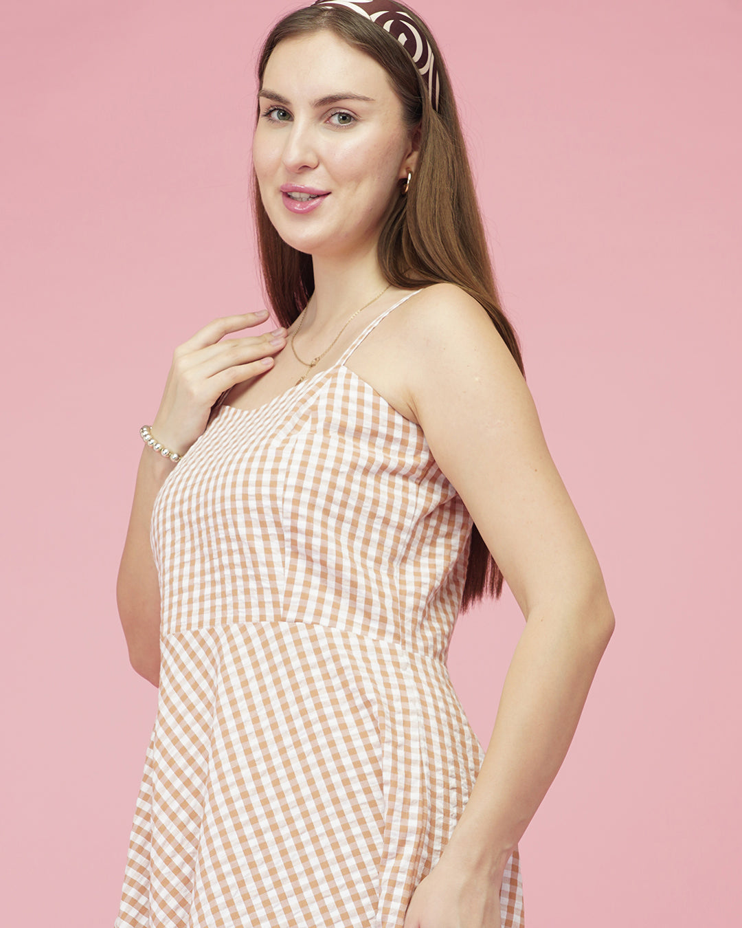 Desert Gingham Sundress