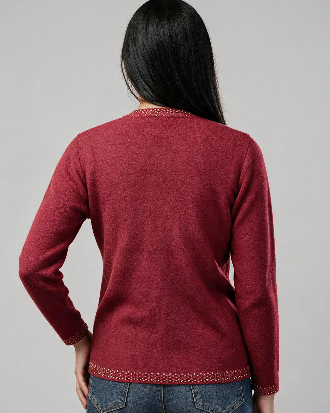 Virsa Embellished Occasion Cardigan