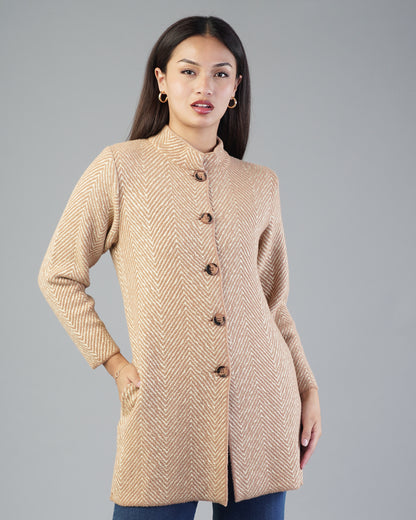 Juliet Jacquard Cardigan