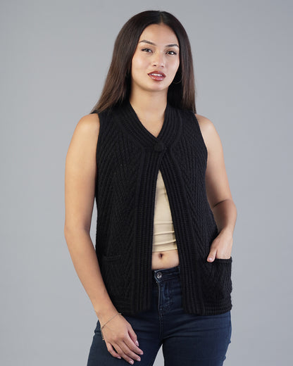 Vera V-Neck Knit Cardigan