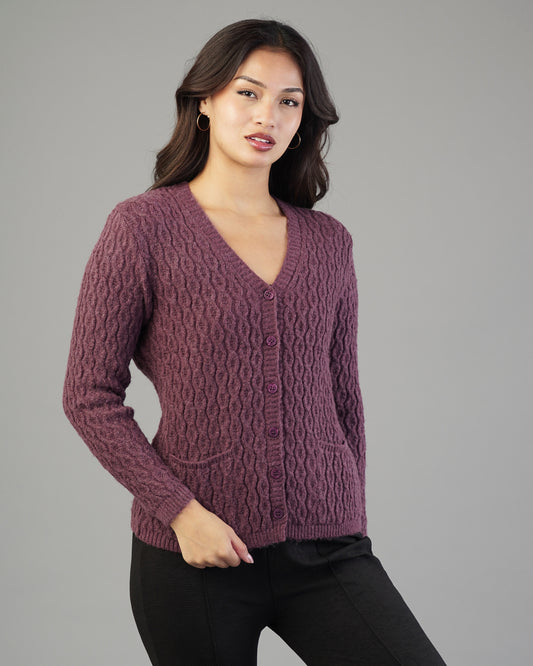 Anya V-Neck Knit Cardigan