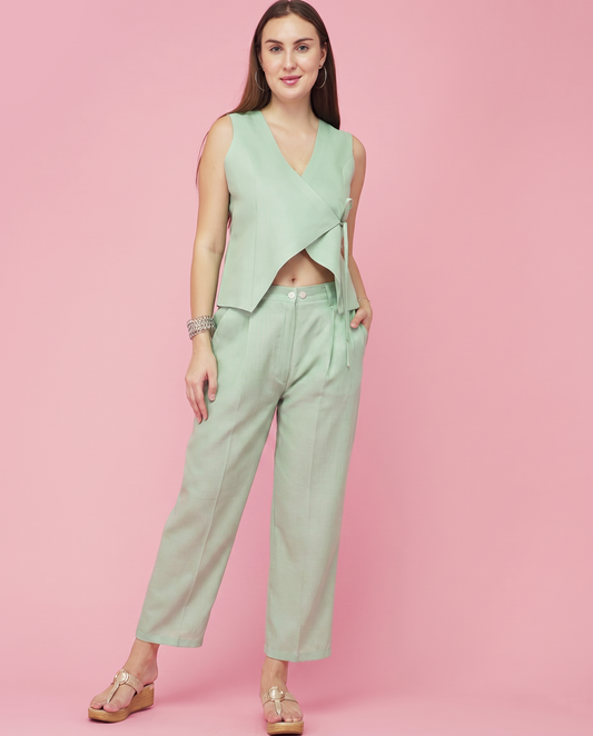 Sage Mist Wrap Co-Ord