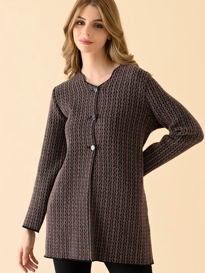 Cozy Longline Open Knitwear