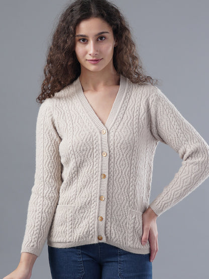 Virsa Classic V-Neck Cardigan