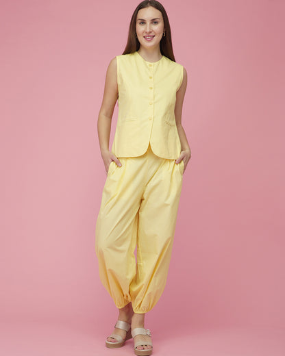 Virsa Lemon Sorbet Lounge Set