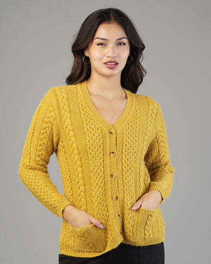 Livia V-Neck Knit Cardigan