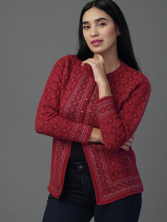 The Vintage Vine Wine Cardigan