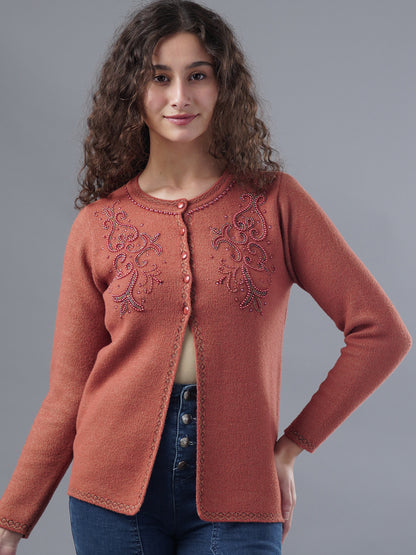 Virsa Ornate Embroidered Cardigan