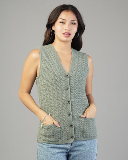 Alina V-Neck Knit Cardigan