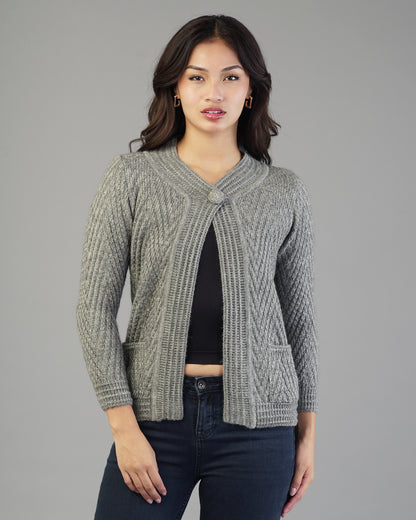Maeve V-Neck Knit Cardigan