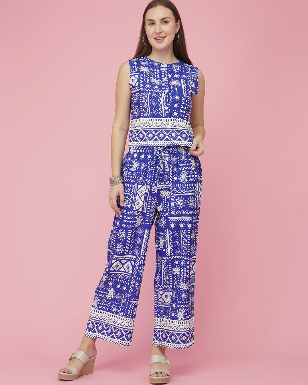Indigo Tribe Printed Co-Ord