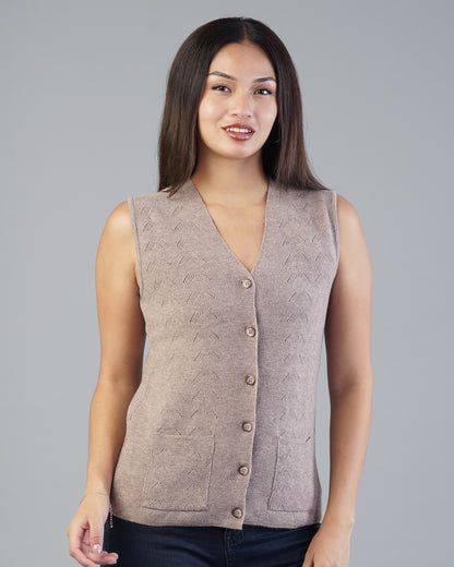 Elara V-Neck Knit Cardigan