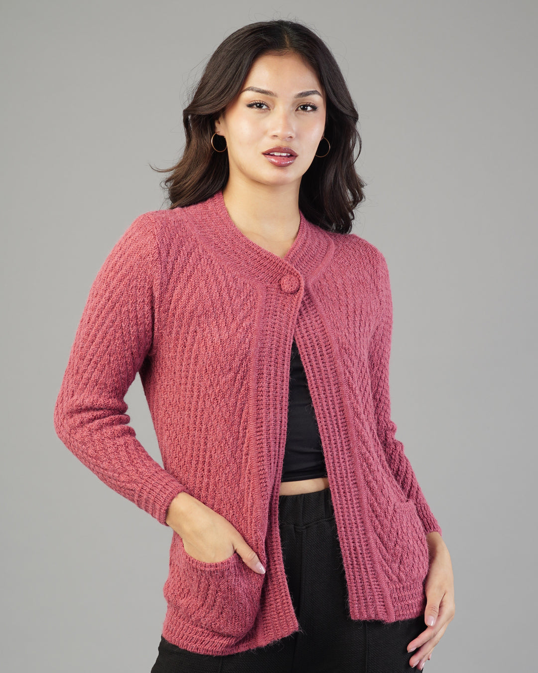 Maeve V-Neck Knit Cardigan