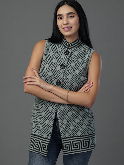 The Deep Sea & Cocoa Jacquard