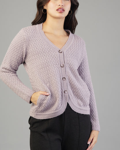 Mina V-Neck Knit Cardigan