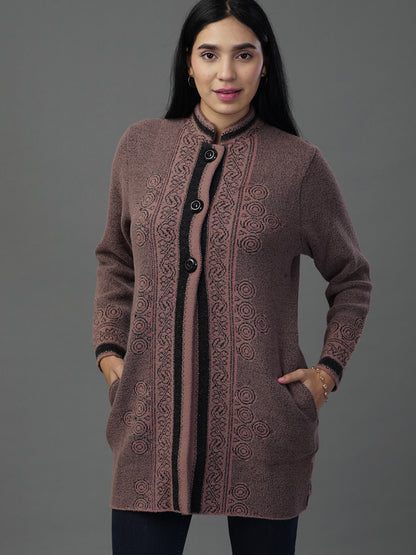 The Espresso Jacquard Layer