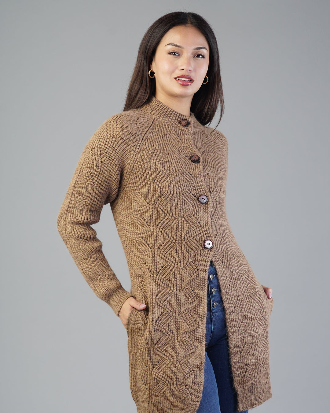 Rosalie Knit Longline Cardigan