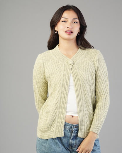 Maeve V-Neck Knit Cardigan