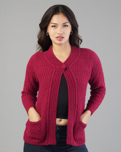 Maeve V-Neck Knit Cardigan