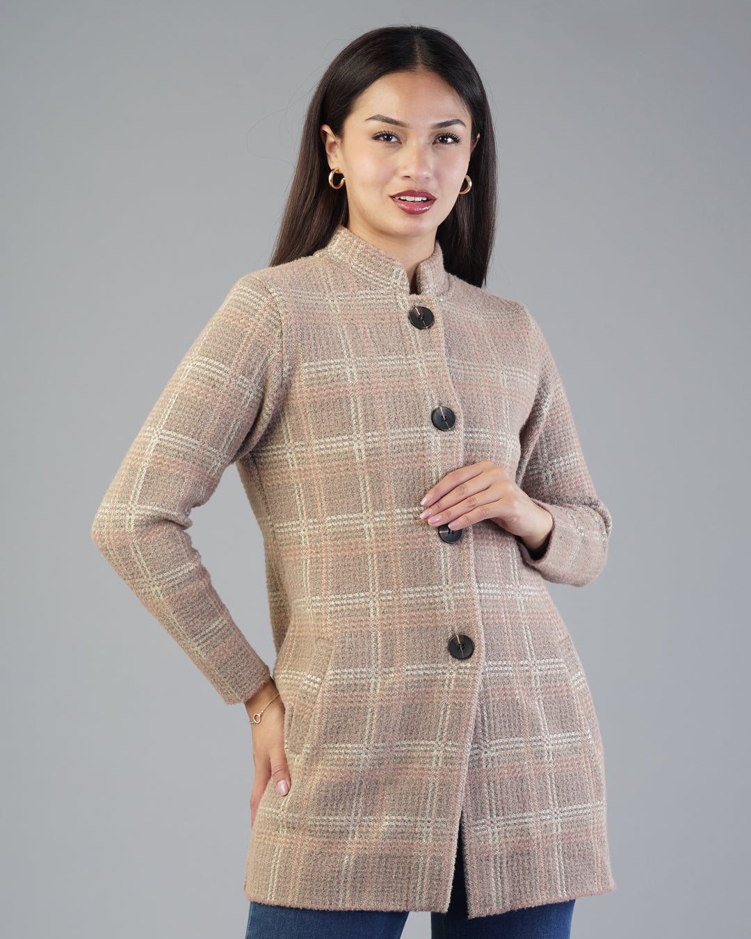 Florence Jacquard Cardigan