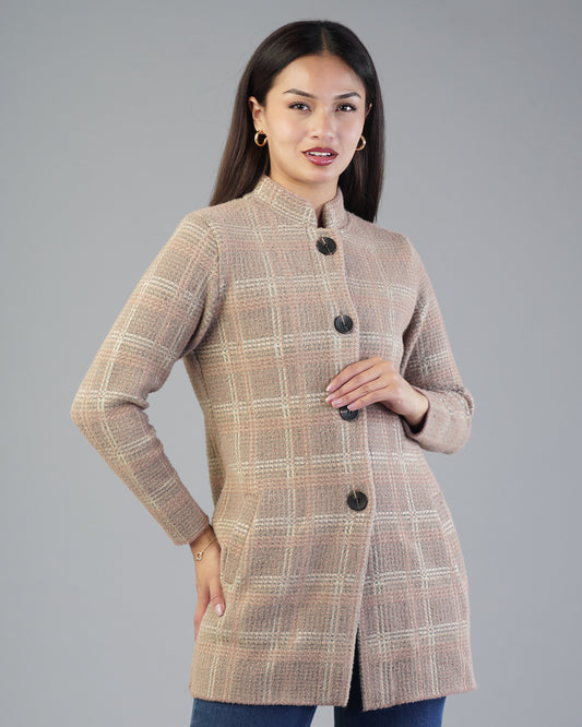 Florence Jacquard Cardigan