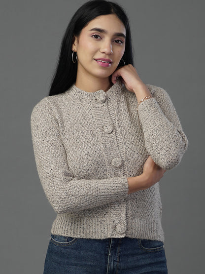 The Soft Beige V-Neck