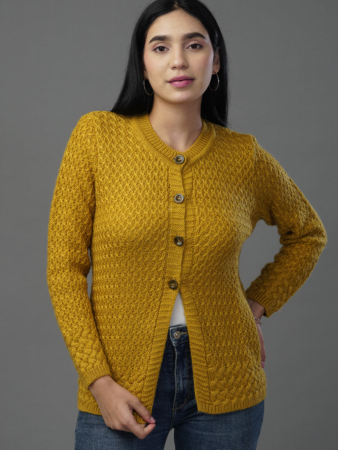 The Gilded Amber Cardigan