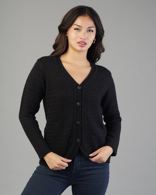 Mina V-Neck Knit Cardigan