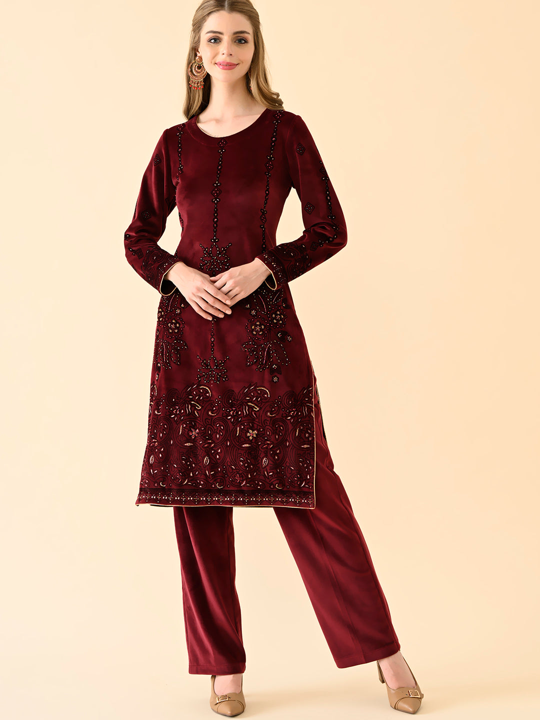 Garnet Grace Luxe Kurta Set