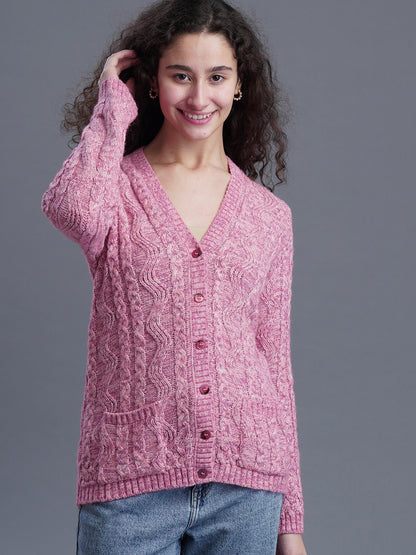 Sandstone V-Neck CARDIGAN